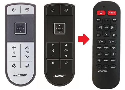 Bose Videowave 1 / 2 / 3 afstandsbediening, Audio, Tv en Foto, Afstandsbedieningen, Verzenden