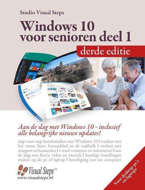 9789059057753 Windows 10 voor senioren Deel 1 | Tweedehands, Boeken, Studieboeken en Cursussen, Zo goed als nieuw, Verzenden