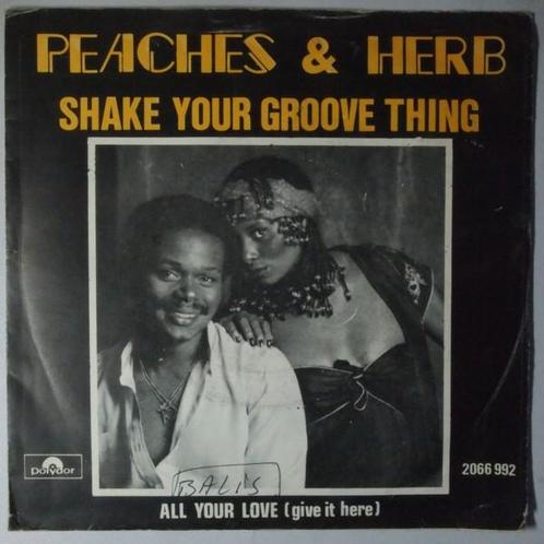 Peaches and Herb - Shake your groove thing - Single, Cd's en Dvd's, Vinyl Singles, Single, Gebruikt, 7 inch, Pop