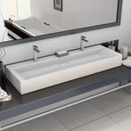 vidaXL Wastafel 120x46x11 cm mineraal gegoten/marmer gegoten, Doe-het-zelf en Verbouw, Sanitair, Verzenden, Nieuw