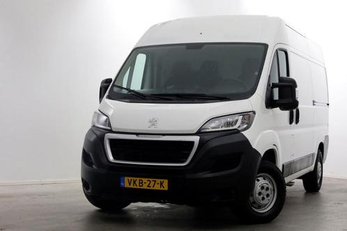 Peugeot Boxer 2.2 BlueHDi 120pk L2H2 Premium Airco/Navi/2x S, Auto's, Bestelauto's, Dealer onderhouden, Lease, Handgeschakeld