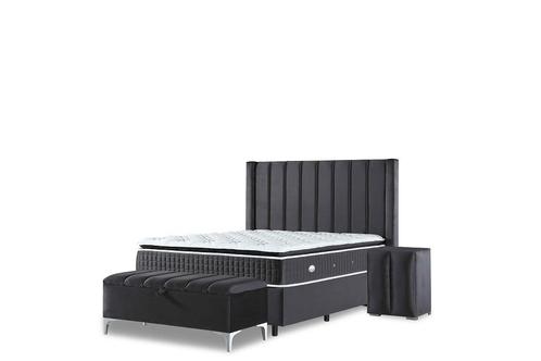Opberg Boxspring Lina, Huis en Inrichting, Slaapkamer | Boxsprings, Nieuw, Tweepersoons, Verzenden