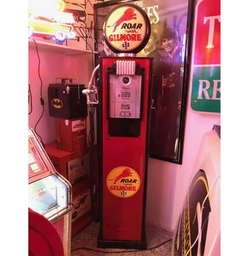 Gilbarco Gilmore Benzinepomp - Oudere Reproductie beschikbaar voor biedingen