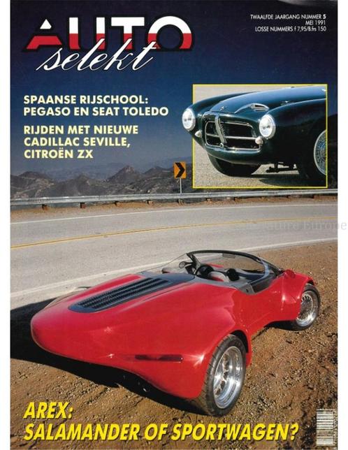 1991 AUTO SELEKT MAGAZINE 5 NEDERLANDS, Boeken, Auto's | Folders en Tijdschriften
