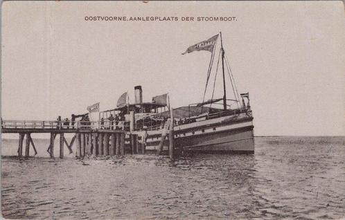 OOSTVOORNE - Aanlegplaats der Stoomboot, Verzamelen, Ansichtkaarten | Nederland, Verzenden