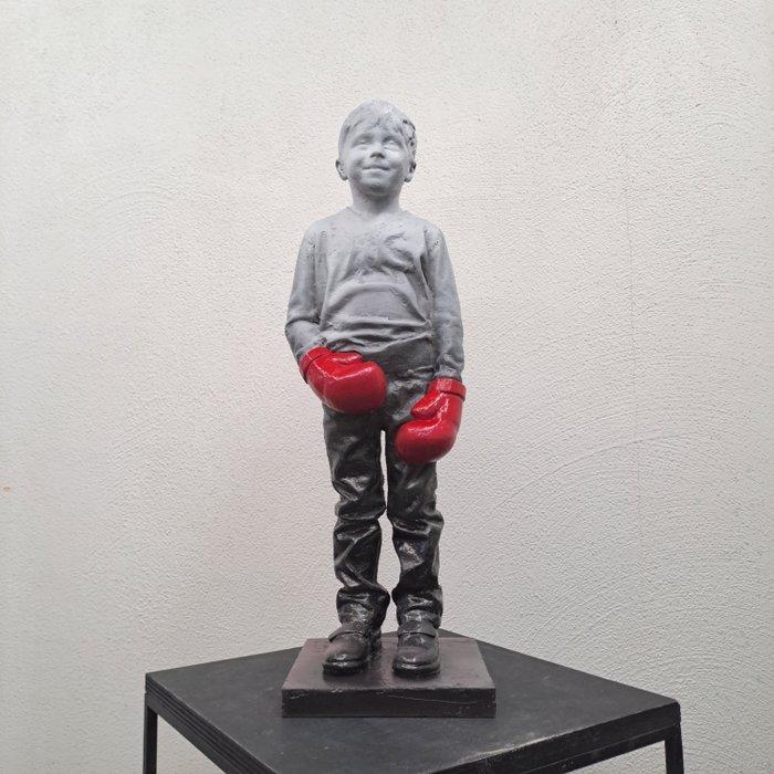 Mark Sugar - Carefree child (Red boxing style 62), Antiek en Kunst, Kunst | Designobjecten