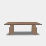 Tafel Boomstam Eikenhout  Set Driehoek  140x90, Nieuw