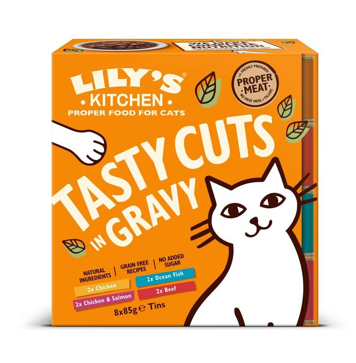 Lilys Kitchen Tasty Cuts In Gravy Multipack, Dieren en Toebehoren, Dierenvoeding, Verzenden