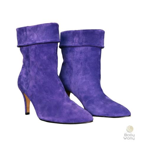 Toral • paarse enkellaarsjes • 42, Kleding | Dames, Schoenen, Nieuw, Verzenden