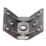 Tafelpoot verbinder 70mm tafelhoekplaat voor demonteerbare, Ophalen of Verzenden, Nieuw, Metaal