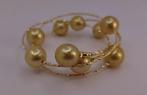 Armband - 18 karaat Geel goud - Gouden Zuidzeeparels, Nieuw