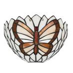 Tiffany vlinder wandlamp – Natuurlijke uitstraling – B 25 ×, Huis en Inrichting, Verzenden, Nieuw