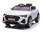 Audi e-tron ,12 volt elektrische kinderauto met rubberen..., Verzenden, Nieuw