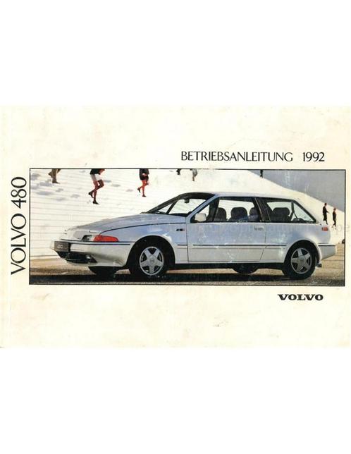 1992 VOLVO 480 INSTRUCTIEBOEKJE DUITS, Auto diversen, Handleidingen en Instructieboekjes
