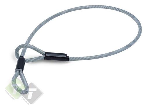 Slotkabel 2 Mtr X 6-8 Mm - Staalkabel Met Lus - Geplastifice, Doe-het-zelf en Verbouw, IJzerwaren en Bevestigingsmiddelen, Overige typen