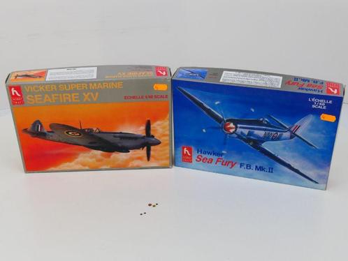 Schaal 1:48 Hobbycraft 1583 1584 Starfix 709/10 Spitfires..., Hobby en Vrije tijd, Modelbouw | Vliegtuigen en Helikopters, Gebruikt