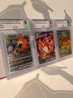 Wizards of The Coast - 3 Graded card - Charizard VMAX / V /, Hobby en Vrije tijd, Verzamelkaartspellen | Pokémon, Nieuw