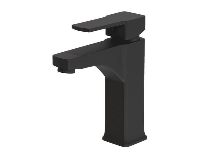 Wastafelkraan CUBIC | ANTRACIET | inclusief aansluitslangen, Doe-het-zelf en Verbouw, Sanitair, Nieuw, Rvs, Kraan, Ophalen of Verzenden