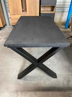 Cod eettafel mangohout, black finish (nieuw, A-keuze), Nieuw