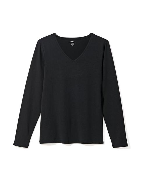 HEMA Dames t-shirt biologisch katoen zwart 2 voor 24.99, Kleding | Dames, Overige Dameskleding, Nieuw, Verzenden