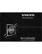 1986 VOLVO 740 GARANTIE & SERVICEBOEKJE NEDERLANDS, Auto diversen, Handleidingen en Instructieboekjes