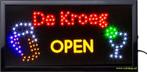Onze kroeg bar cafe LED bord verlichting lichtbak reclamebor, Verzamelen, Merken en Reclamevoorwerpen, Verzenden, Nieuw