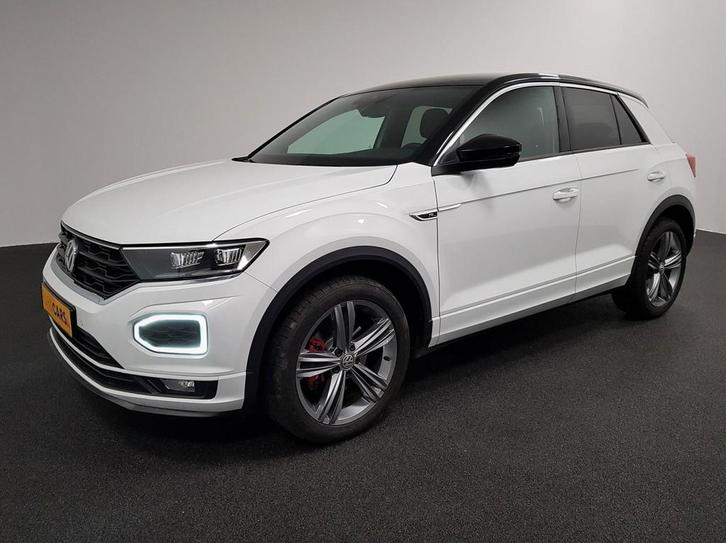 Zakelijke Lease |  Volkswagen T-Roc 1.5 TSI Sport, Auto's, Volkswagen, Lease, Overige kleuren, Automaat, SUV of Terreinwagen, Wit