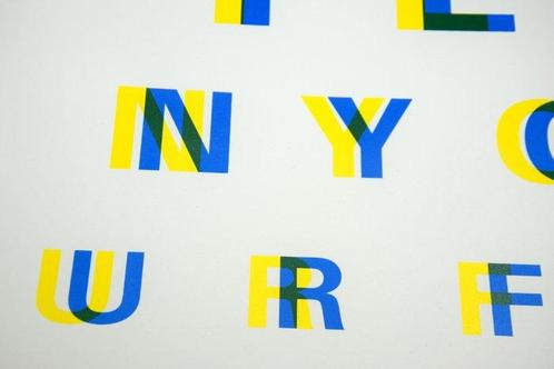 Alex Bucklee (XX-XXI) - Eye Test - Big Size Optic Edition, Antiek en Kunst, Kunst | Schilderijen | Modern