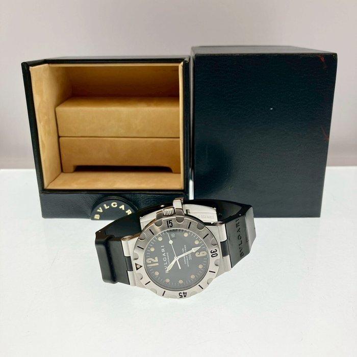 Bvlgari - Diagono Scuba - SD38S - Heren - 2000-2010, Sieraden, Tassen en Uiterlijk, Horloges | Heren