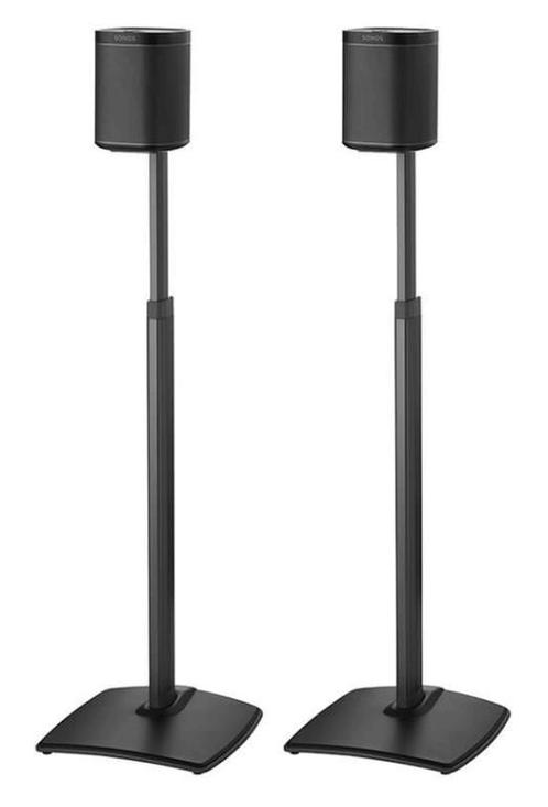 Sanus WSSA2-B2 - Verstelbare vloerstandaard voor Sonos, Audio, Tv en Foto, Overige Audio, Tv en Foto, Zo goed als nieuw, Ophalen