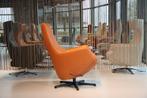 De Toekomst Relax4u Trento TR-1001 (relax)fauteuil in leer., Nieuw, Leer, Ophalen of Verzenden, Design made in Holland