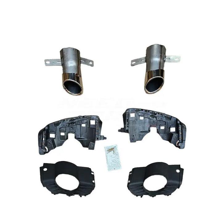 Mercedes-Specific Exhaust Tips Chrome For Mercedes GLA Class, Auto-onderdelen, Uitlaatsystemen, Ophalen of Verzenden