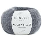 Katia Concept Alpaca Silver - 256 donkergrijs met zilver -, Ophalen of Verzenden, Nieuw