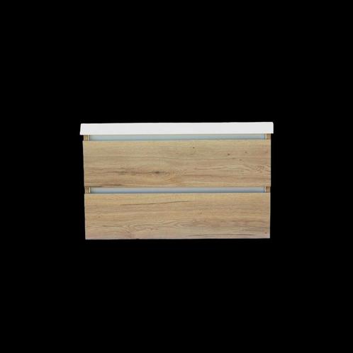 Onderkast Trendline Met Greeplijst Aluminium 100x47x52 Cm, Doe-het-zelf en Verbouw, Sanitair, Bad, Nieuw, Ophalen of Verzenden