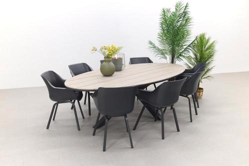 Hartman Sophie Element - Xerix/GI Edison 220 tafel - ovale, Tuin en Terras, Tuinsets en Loungesets, Tuinset, Nieuw, Kunststof