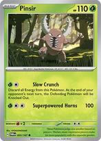 Pinsir 003/167 reverse holo Twilight Masquerade, Hobby en Vrije tijd, Verzamelkaartspellen | Pokémon, Ophalen of Verzenden, Nieuw