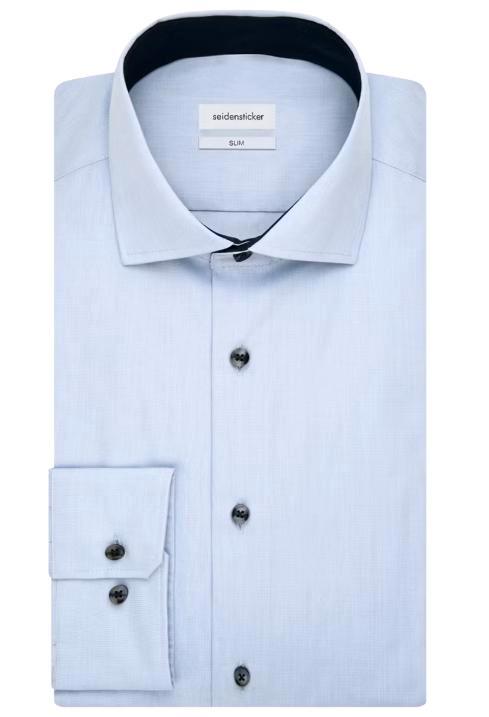 2dekans | Seidensticker Spread Kent Business Shirt – Maat 44, Kleding | Heren, Overhemden, Zo goed als nieuw, Ophalen of Verzenden