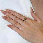 Ring - 18 karaat Geel goud - 0.25ct. tw. Robijn - Diamant, Nieuw