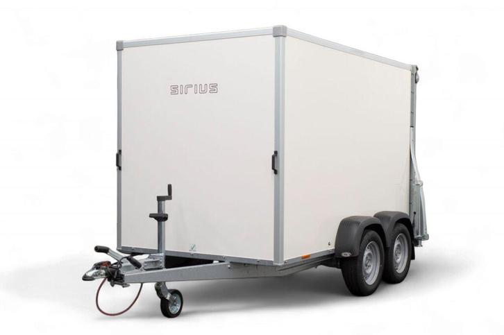 Sirius G150 gesloten bakwagen zijdeur Gesloten Aanhangwagen, Auto diversen, Aanhangers en Bagagewagens, Gebruikt, Ophalen of Verzenden