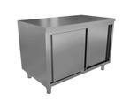Unninox Werktafel | RVS | Schuifdeuren | 1600x700x850/900mm, Ophalen of Verzenden, Nieuw in verpakking