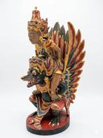 Balinees houten beeld mythologische vogelgod Garuda - Hout -, Antiek en Kunst