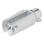 ProPlus Gaffel M8 - Verzinkt staal - 58 mm - 2 stuks (Auto), Auto diversen, Aanhangwagen-onderdelen, Ophalen of Verzenden, Nieuw