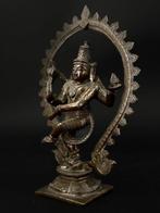 Shiva Nataraja - Brons - India - de late negentiende eeuw, Antiek en Kunst
