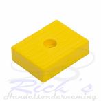 Bootkussen 100x130x34mm kunststof geel, Ophalen of Verzenden, Nieuw