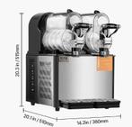 Slushmachine 2×12L voor koude dranken, smoothies &amp; ijs, Huis en Inrichting, Keuken | Keukenelementen, Verzenden, Nieuw