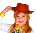 Bruine Cowboyhoed Kind, Verzenden, Nieuw