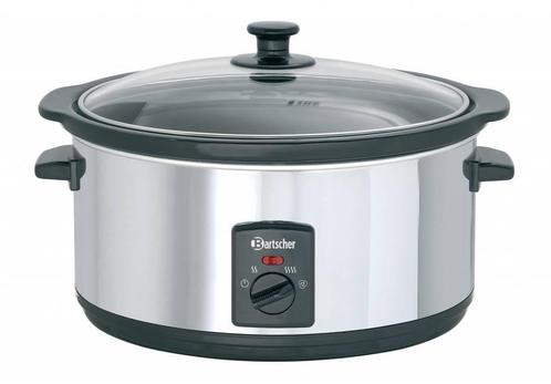 Slowcooker | 6,5L | Aluminuium | 410 x 295 x 240 mm, Zakelijke goederen, Horeca | Keukenapparatuur, Verzenden