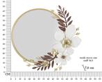 WANDSPIEGEL FLOT CM 74,9X7,6X72,4, Huis en Inrichting, Woonaccessoires | Spiegels, Ophalen of Verzenden, Nieuw
