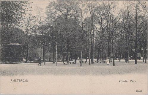 AMSTERDAM - Vondel Park, Verzamelen, Ansichtkaarten | Nederland, Verzenden
