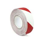 Anti  -  slip  -  waarschuwingstape wit & rood  -  18,3 m, Verzenden